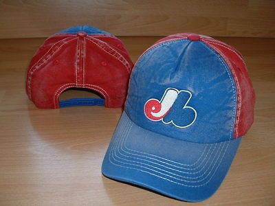 MONTREAL EXPOS MACKENZIE COTTON SNAPBACK HAT CAP