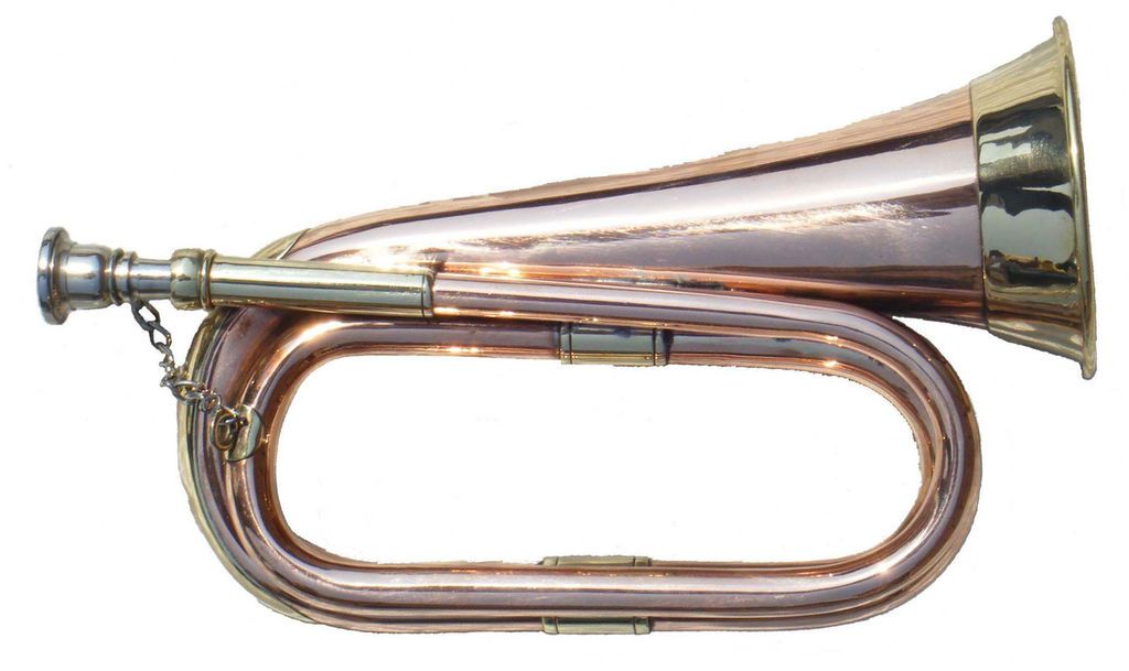 years warranty Bb Bugle Civil war Military copper British Army style