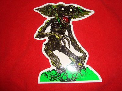 DEATHWISH DEAD ROTTING CORPSE GREMLIN DIE CUT SKATEBOARD STICKER