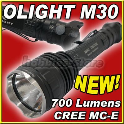 Olight M30 Triton Cree MC E LED Flashlight Torch *NEW*