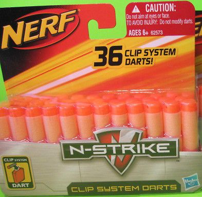 NSTRIKE 36 COUNT DARTS CLIP STREAMLINE CS 6 RECON LONGSHOT CS 5 RAIDER