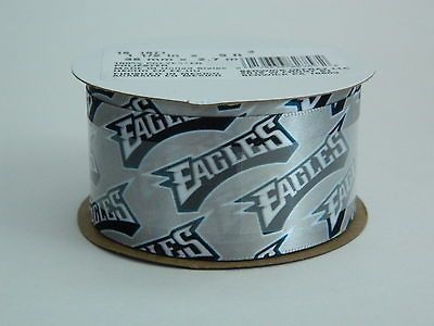 NFL PHILADELPHIA EAGLES Ribbon 1 1/2 x 9 Craft Decorative Football