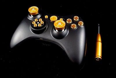 XBOX 360 Custom Controller Mods   Modsticks   Aluminium Thumbsticks