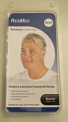 ResMed Gecko nasal pad for CPAP users size small Brand new in package