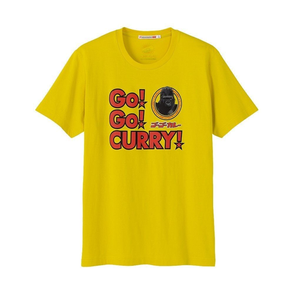 UNIQLO GO  GO  CURRY  CORPORATE COLLABORATION Graphic T Shirt