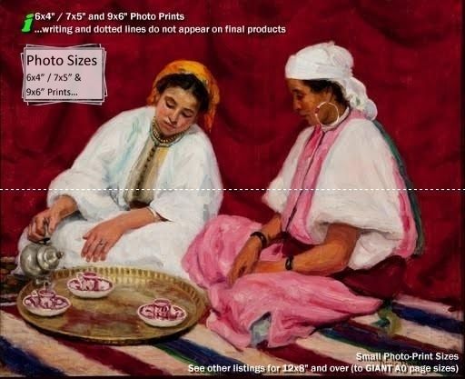 Print Reproduction Women Of Tangier Dario Villares Barbosa Other Siz