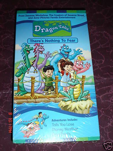 SESAME WORKSHOP & SONY DRAGON TALES Theres Nothing To Fear 2001