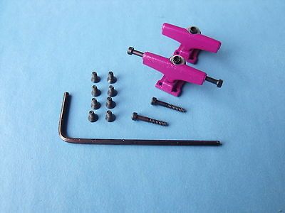 Fingerboard Magenta Gator T5 trucks tech fingerboard Deck