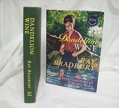 Dandelion Wine by Ray Bradbury 50th Anniversary Ed. Signed / Ltd. w