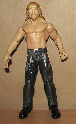 TEST wwe jakks wrestling FIGURE wwf DARK GRAY PANTS ecw