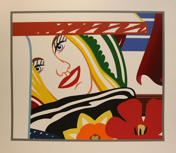 TOM WESSELMANN BEDROOM FACE #41 S/N COA FREE e APPRAISAL