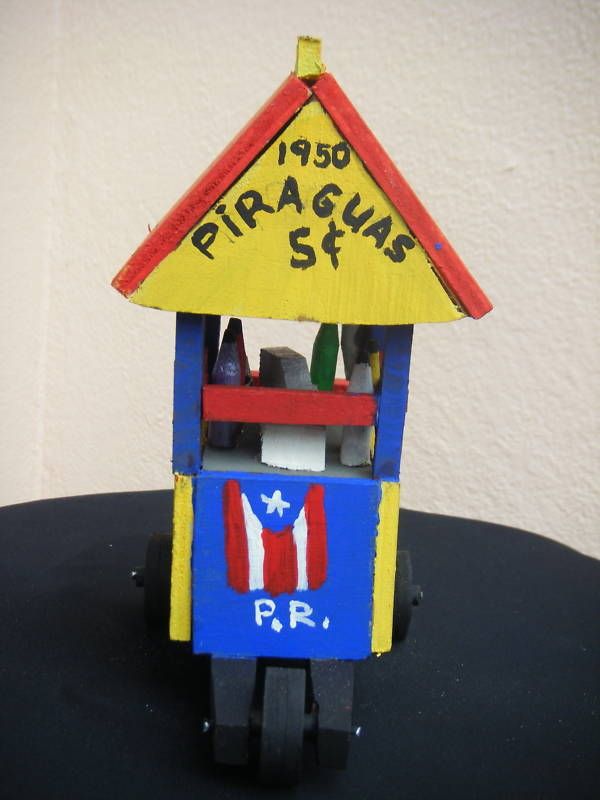 CARRITO DE PIRAGUAS de EDUARDO BERRIOS   PUERTO RICO