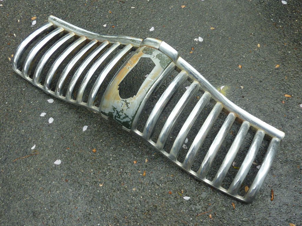 DE SOTO 2pc GRILLE OEM 1950 CUSTOM SPORTSMAN DESOTO