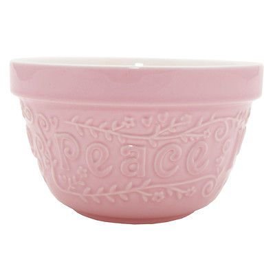 MASON CASH FLOUR POWER CERAMIC PUDDING BASIN IN 2 DIFFERENT COLOURS