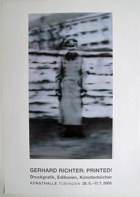 Gerhard RICHTER   SIGNED   UNCLE RUDI   handsigned signiert