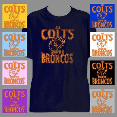 Denver BRONCOS All Colts Grow Up to Be Peyton Manning Jersey Youth