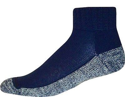 Diabetic Care socks navy quarter 1pair