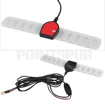 Digital DVB T Car TV FM Radio Antenna Aerial Amp Booster