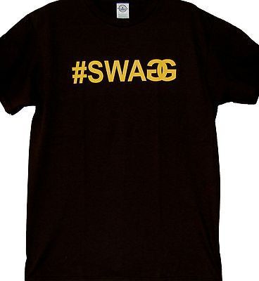 SWAGG DJ Pauly D Hip Hop Urban Swag New Screen Printed T Shirt Size S