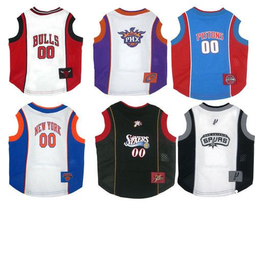 Officially Licensed NBA Dog Mesh Tank Top Shirt