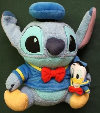 Store STITCH as Donaldcostum e PLUSH 7 inch size with small Donald