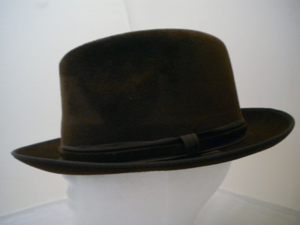 Fedora   Sovereign Quality   Chocolate   The Dorset   Size 7 1/8