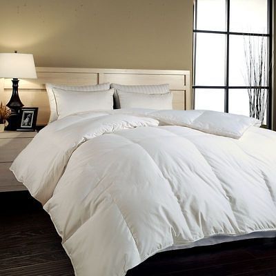 White Goose Down Alternative (Double Fill) Comforter (Duvet Cover