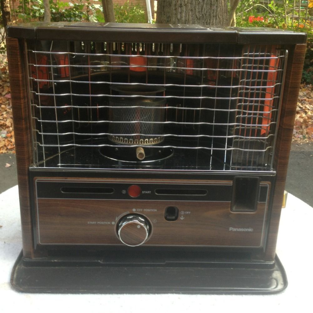 Panasonic Fired Portable Kerosene Heater 1.1 Gallon; OS 224X 9,300 BTU