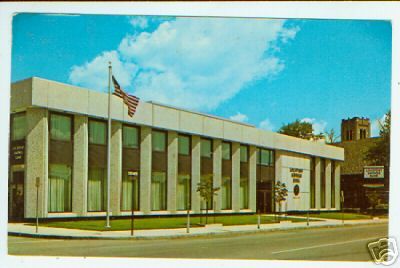 Lockport Savings Bank NY Niagara Postcard