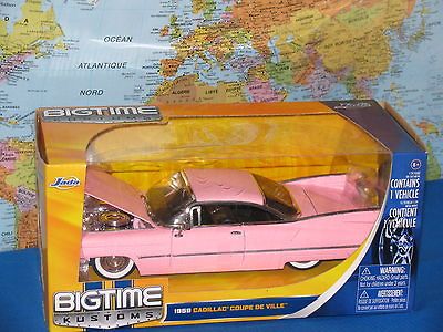 24 JADA BIGTIME KUSTOMS 1959 CADILLAC COUPE DE VILLE ***BRAND NEW