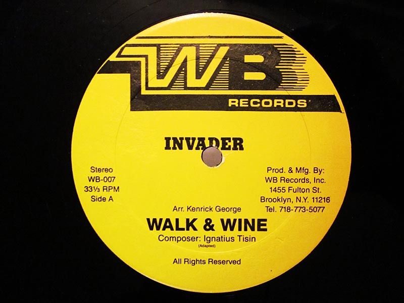 Invader Walk & Wine Party Mix 12 SOCA Island Carribean