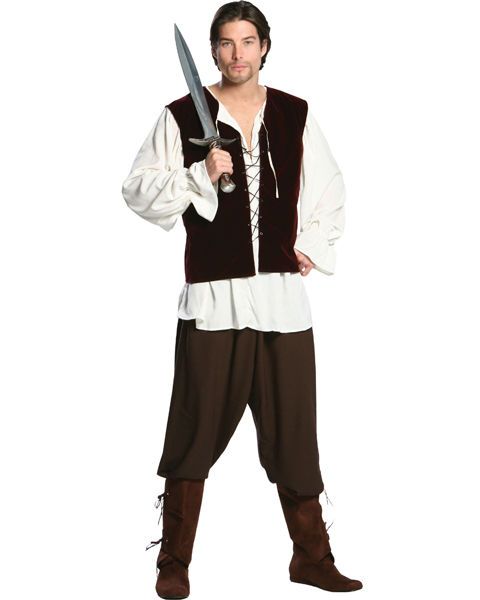 Egan Village Rogue Renaissance Peasant Medieval Dress Up Adult