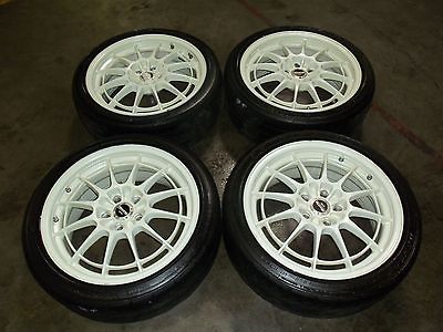 Toyota Supra Nissan 240SX Enkei Racing 5x114 17 Wheels 17 Inch Rims