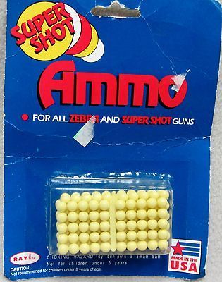 Rayline Vintage Zebra & Super Shot Gun Ammo Pack of 200