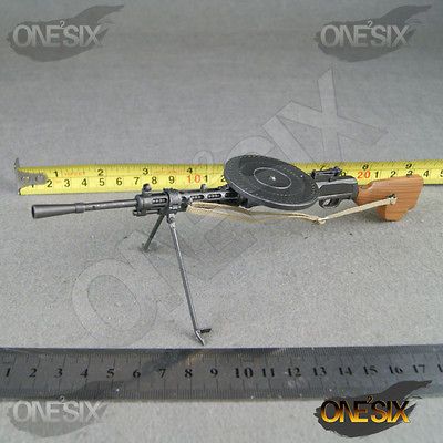 X22 69 1/6 Scale HOT Dragon WWII Soviet Dp 28 7.62 Machine Gun TOYS