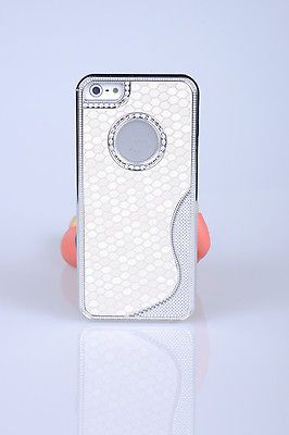 Hot sale Wholesale Luxury S Style Hard Cover Case For iPhone 5 White