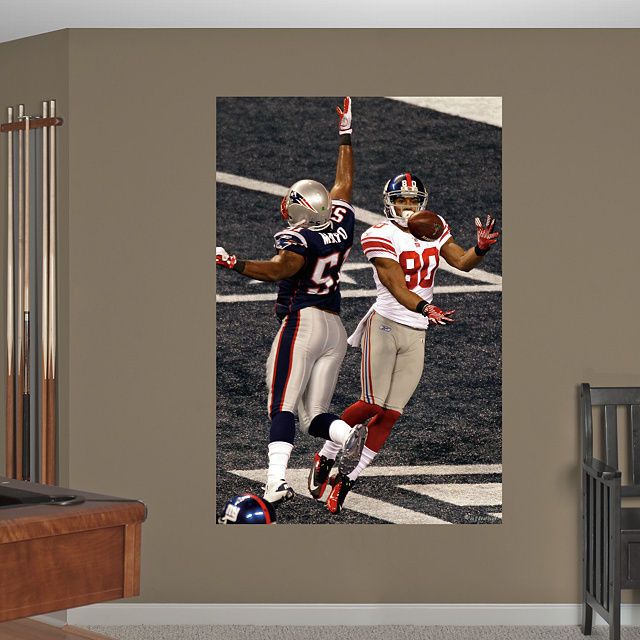 New York Giants NFL Victor Cruz SB XLVI Touchdown Mural Fathead 4W x