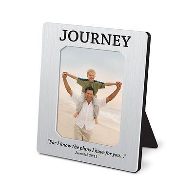 Journey Mini Metal Picture Frame For I Know The Plans I Have For You