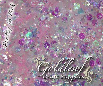 Nail Art Ciate style Multi Glitter sequin / discs / caviar mixes