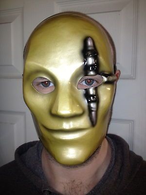 UNDEAD DANNY BOY MASK 2013 REPLICA FANCY DRESS DANNYBOY GOLD NEW DUECE