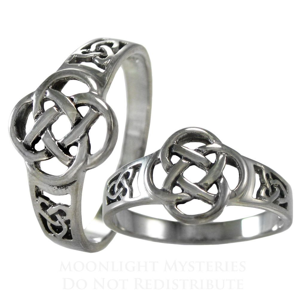 sterling silver cz infinity knot symbol womens twisted ring size 4 5 6