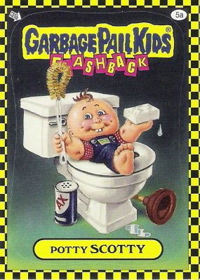 Garbage Pail Kids 2010 FLASHBACK POTTY SCOTTY 5A