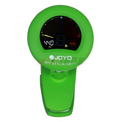 Guitar Tuner JOYO JMT 01 Clip on Tuner/Metronome with Color Display