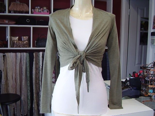 LUSHOUS Seagreen Long Sleeved Ballet Wrap