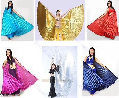 Egyptian Egypt Belly Dance Dancing Costume Isis Wings Dance Wear Wing