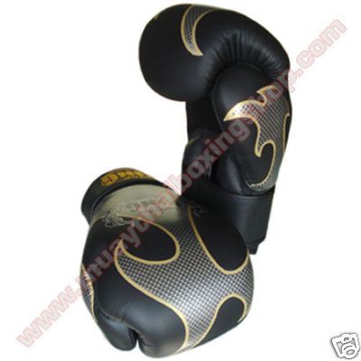 Top King Boxing Gloves Empower TKBGEM 01 Black 12 Oz.