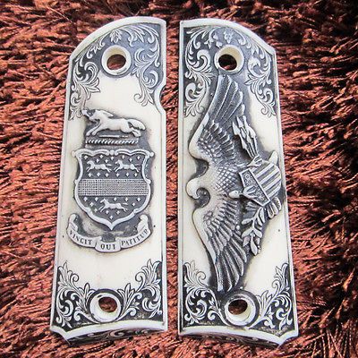 HOT PROMOTION *** NEW POLYMER RESIN EAGLE GRIPS FOR COLT 1911