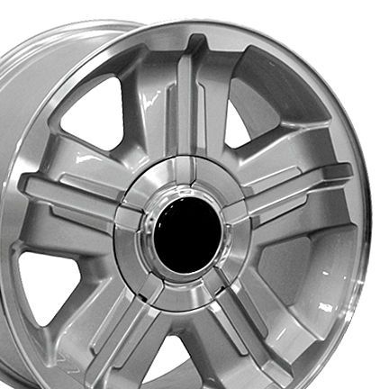 18 Z71 Silver Wheels Set of 4 Rims Fits Chevrolet