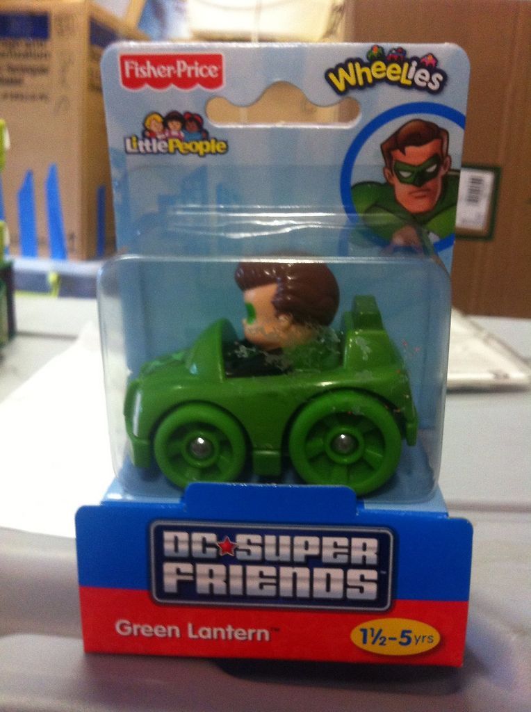 Superfriends Green Lantern Lil Car Toy Mint Unopened