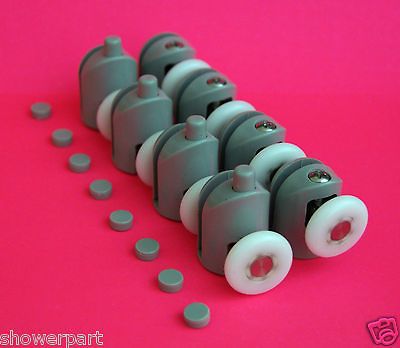 Single Shower Door Rollers/Runners/Wheels/Pulleys 25mm wheel Dia L001